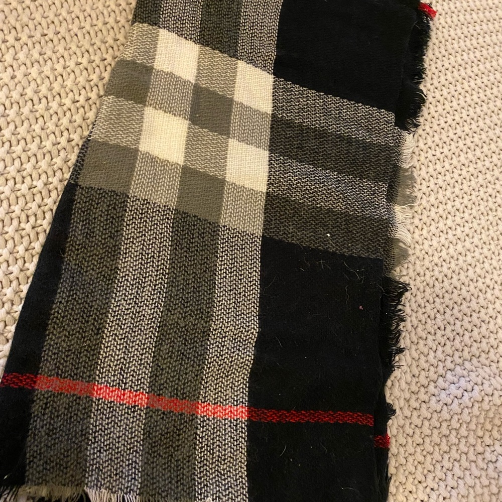 Plaid scarf